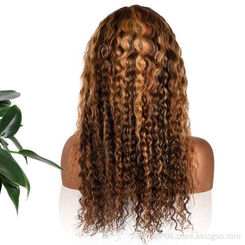 Wet Jerry Curl Kinky Raw Wholesale Vendor HD Long Afro Perruqu Full Lac T Part Human Hair Wigs European